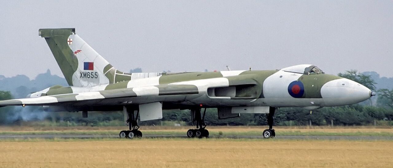 Avro Vulcan XM655 at Wellesbourne